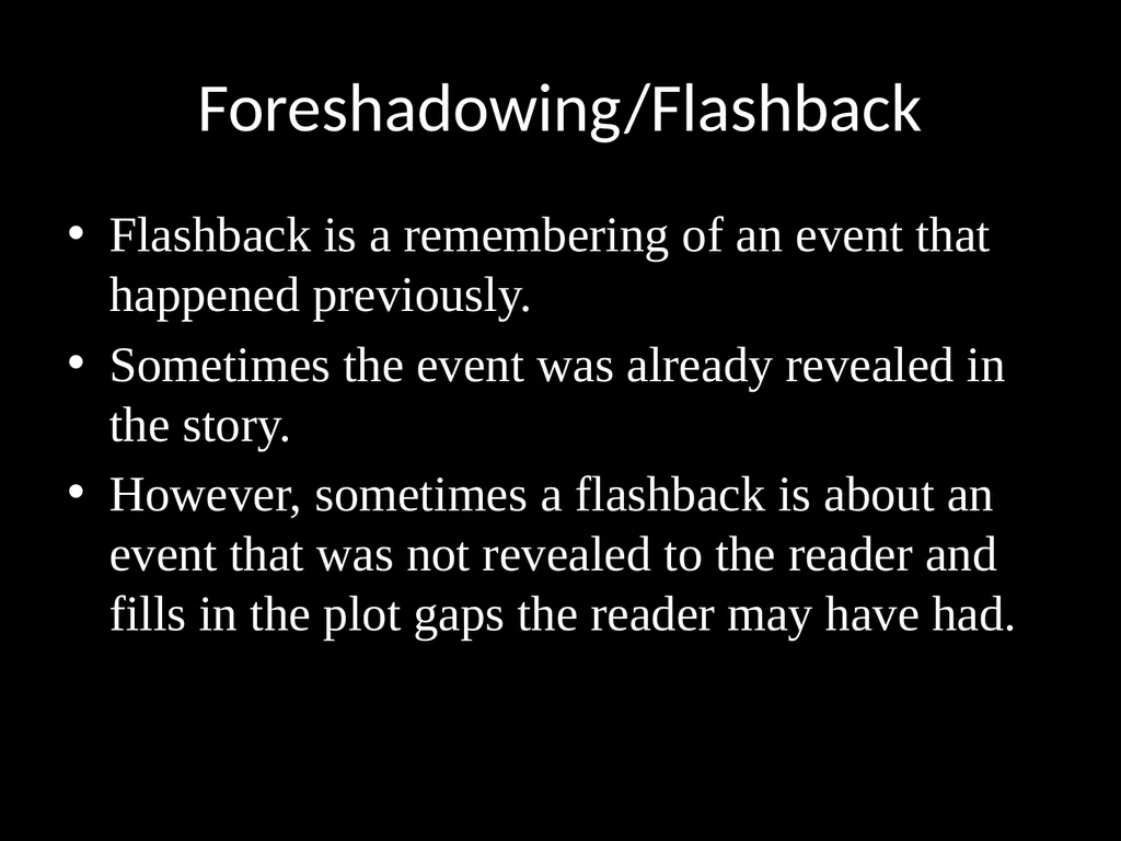 Elements of Fantasy Literature Literary Elements - slide 20 of 26