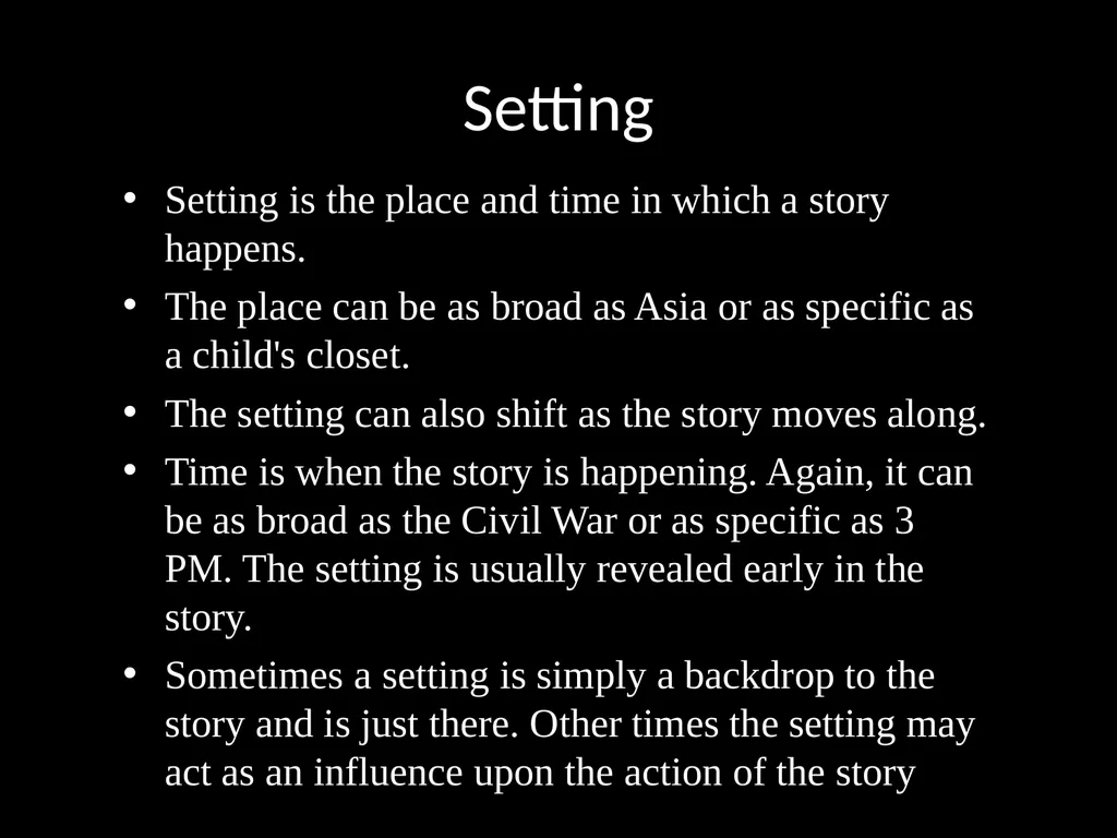 Elements of Fantasy Literature Literary Elements - slide 21 of 26