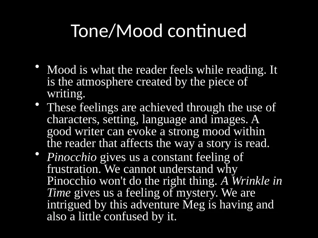 Elements of Fantasy Literature Literary Elements - slide 17 of 26