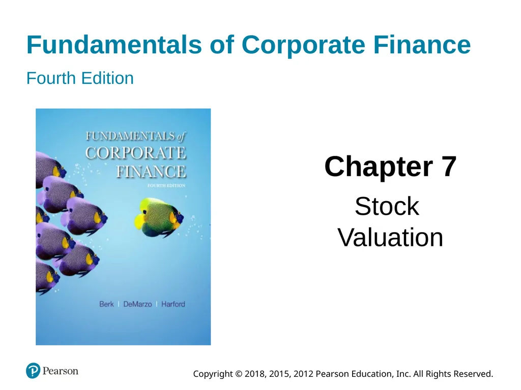 Fundamentals of Corporate Finance Fourth Edition