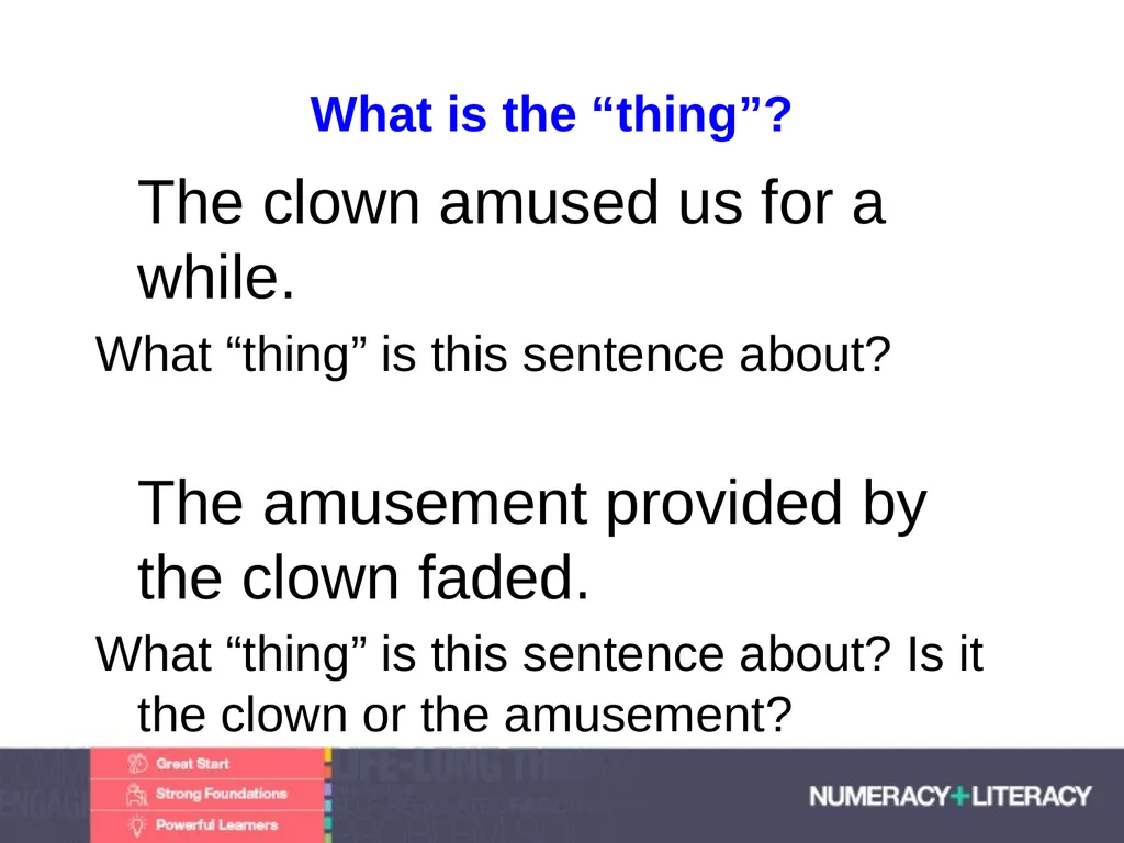 Language and Literacy Levels Module 1.2 C: - slide 5 of 33