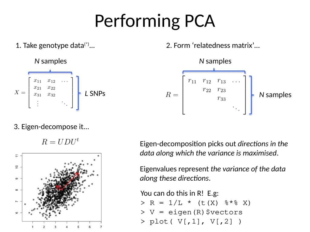 Principal components analysis Gavin Band Why do - slide 5 of 20