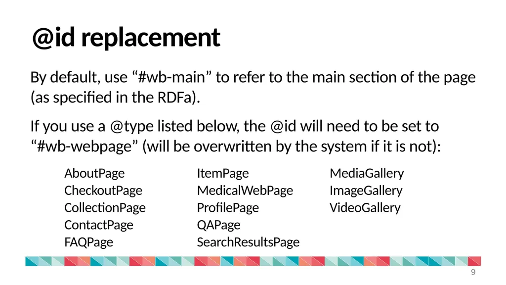 JSON-LD component in AEM Theme Management - slide 9 of 12