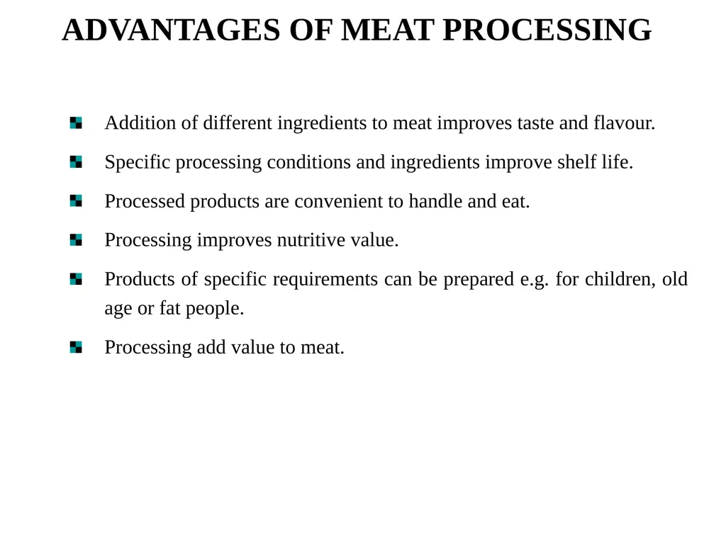 Unit I: Meat Processing: Introduction By: Dr. R. - slide 6 of 10
