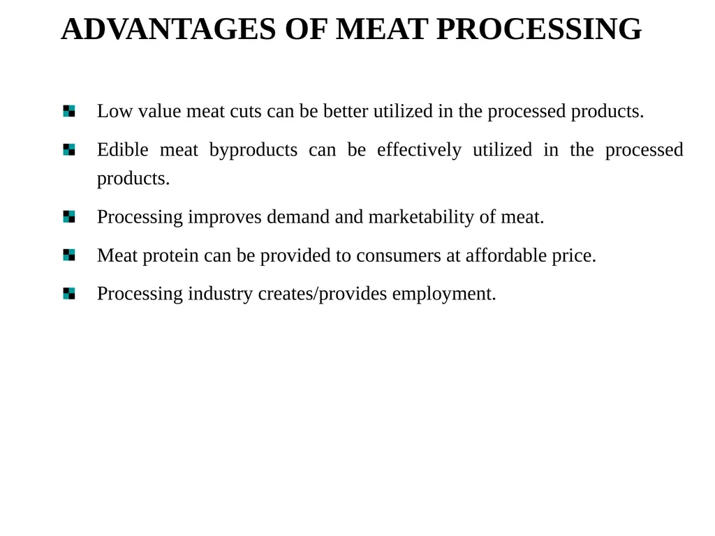 Unit I: Meat Processing: Introduction By: Dr. R. - slide 7 of 10