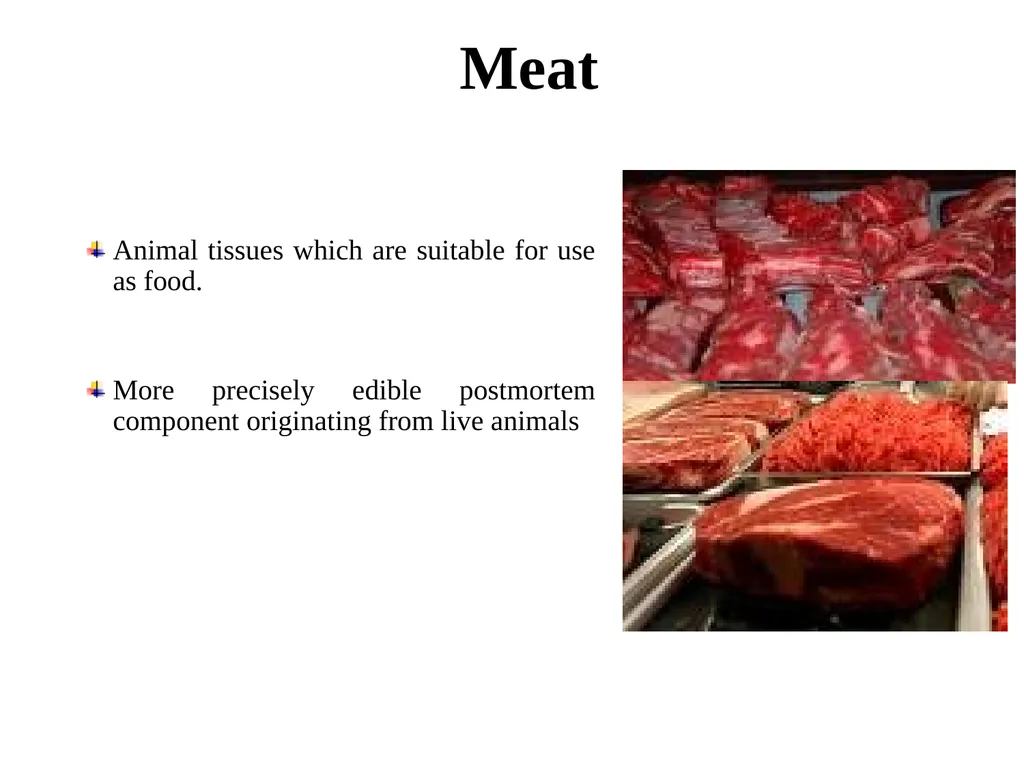 Unit I: Meat Processing: Introduction By: Dr. R. - slide 2 of 10