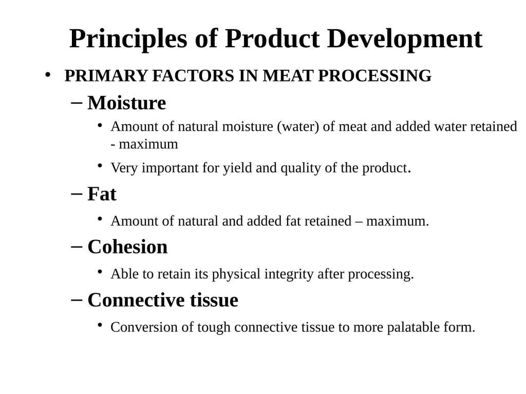 Unit I: Meat Processing: Introduction By: Dr. R. - slide 8 of 10