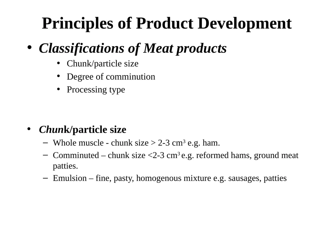 Unit I: Meat Processing: Introduction By: Dr. R. - slide 9 of 10