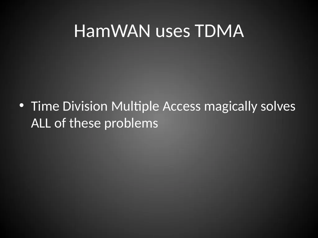 Why is HamWAN the best choice for the future of - slide 4 of 17