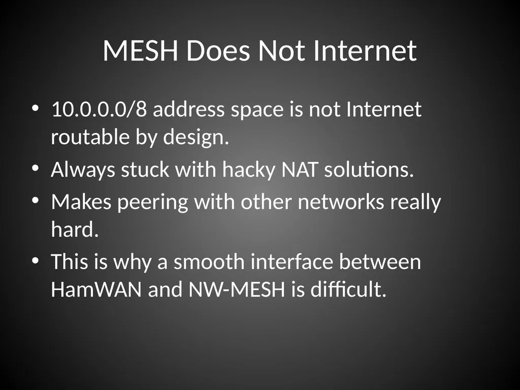 Why is HamWAN the best choice for the future of - slide 13 of 17