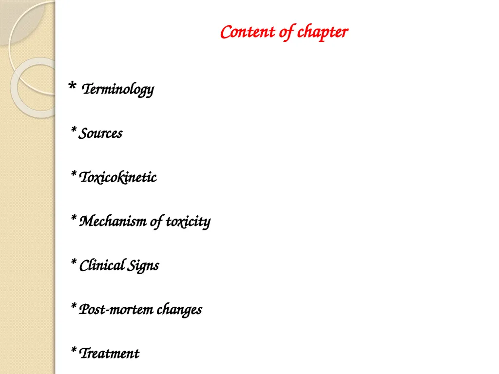 Heavy Metal Toxicity (Arsenic) Presented by:- - slide 2 of 13