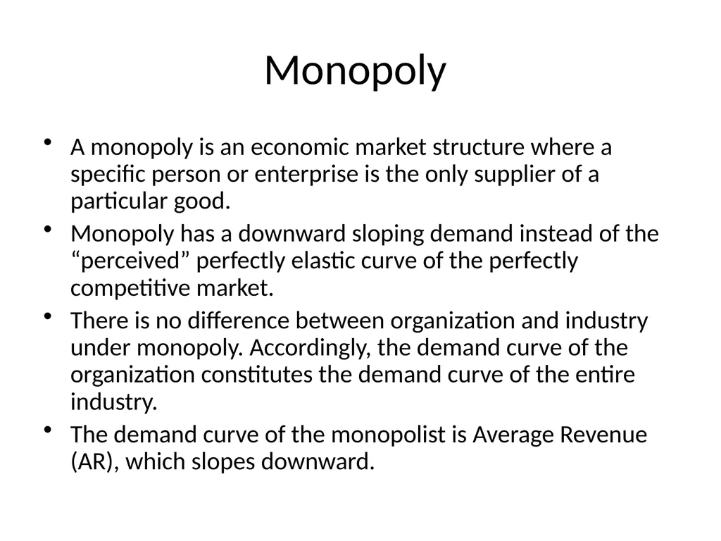 Unit 4 : Market Structures Prof Prasanna Shembekar - slide 22 of 38