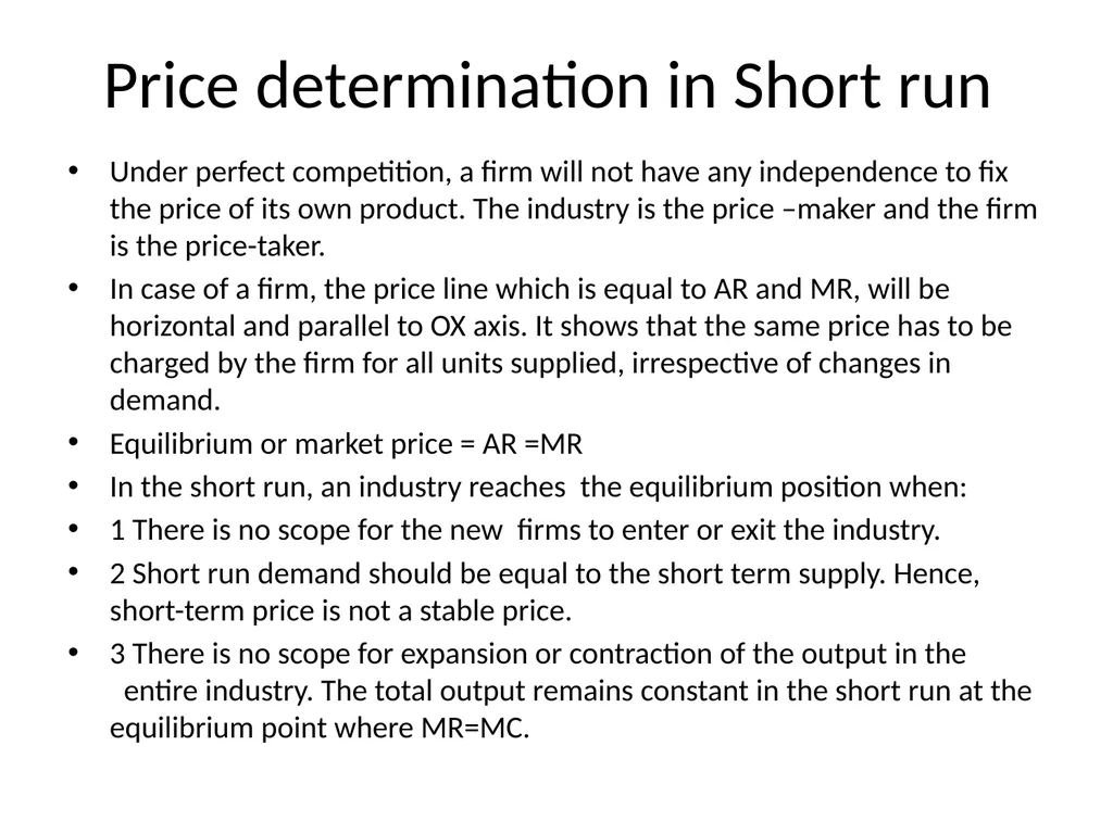 Unit 4 : Market Structures Prof Prasanna Shembekar - slide 6 of 38