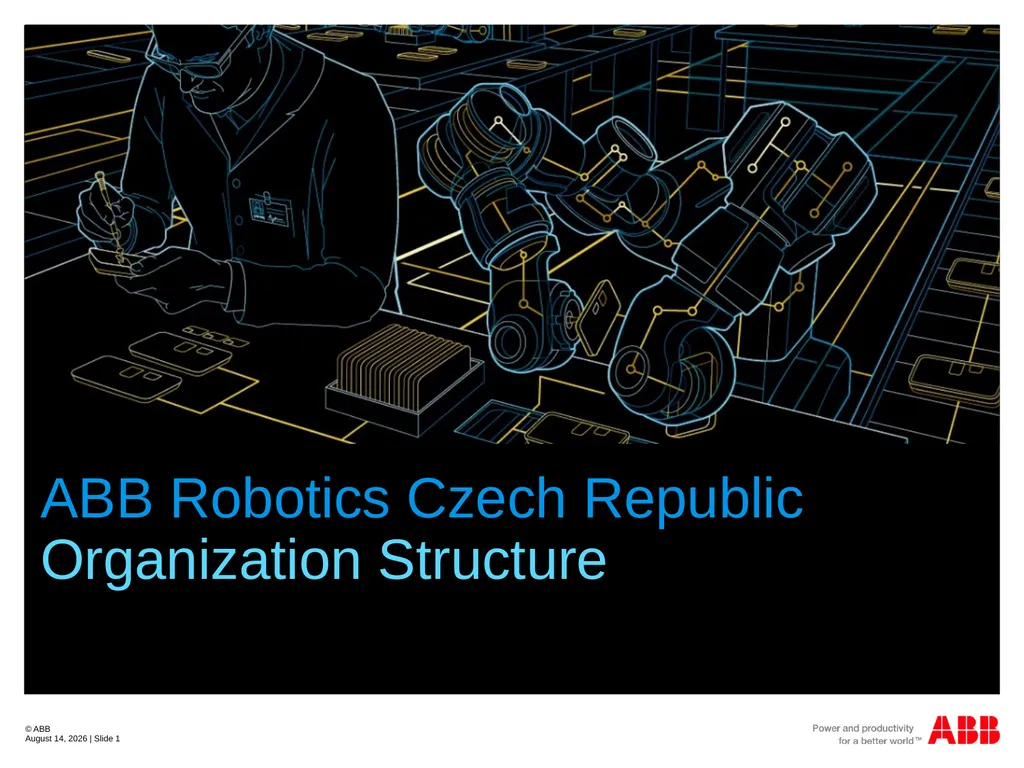 ABB Robotics Czech Republic Organization Structure - slide 1 of 14