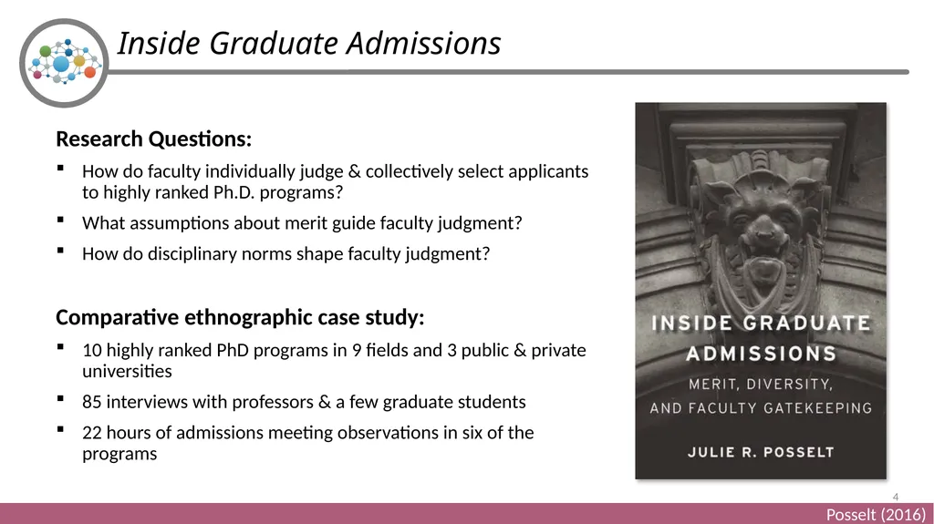 Holistic Review and Graduate Admissions Dr. Julie - slide 4 of 35
