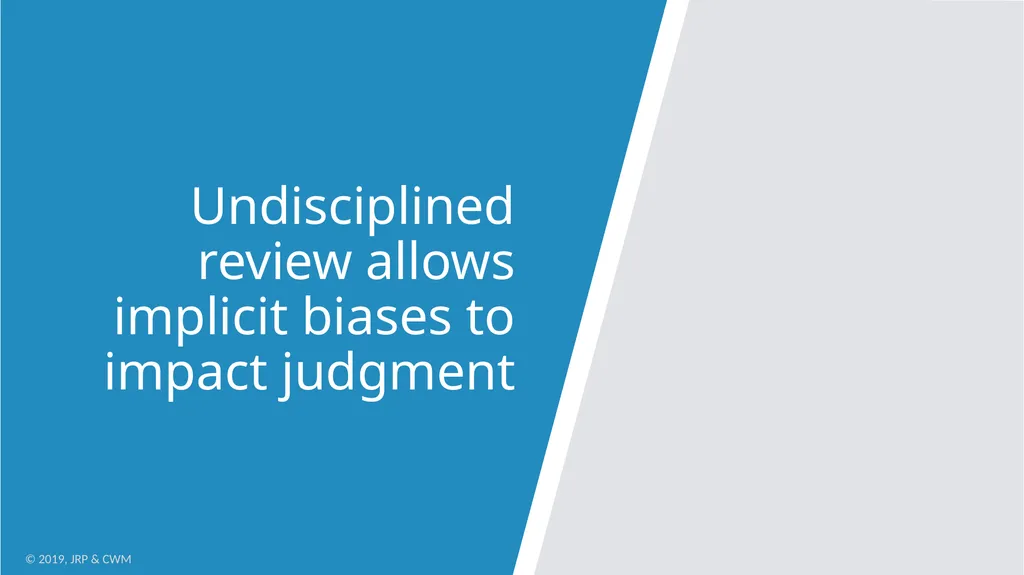 Holistic Review and Graduate Admissions Dr. Julie - slide 9 of 35