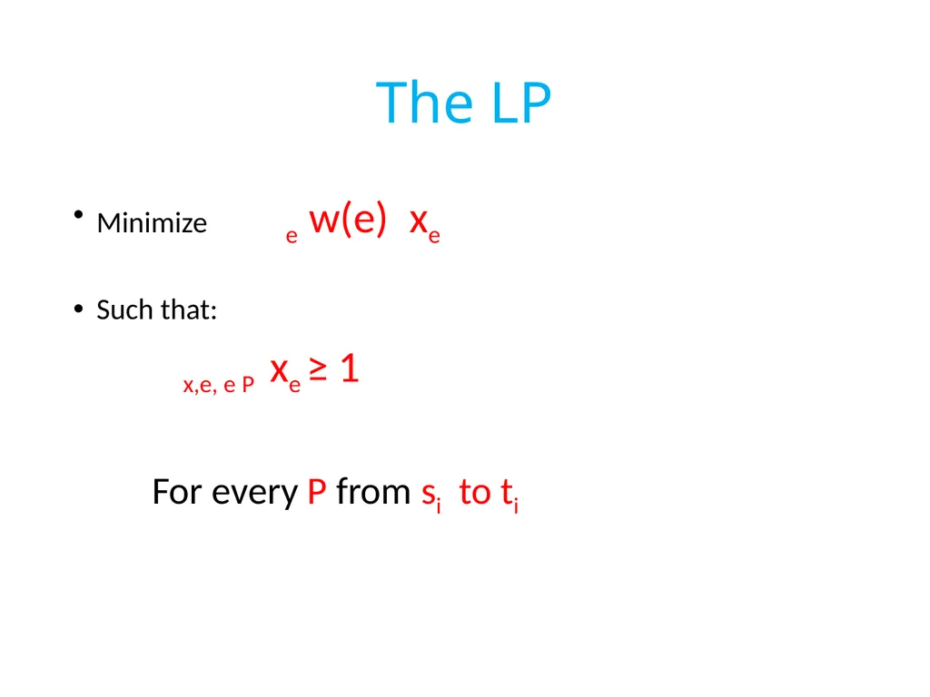 Approximating the undirected Multicut problem A - slide 3 of 28