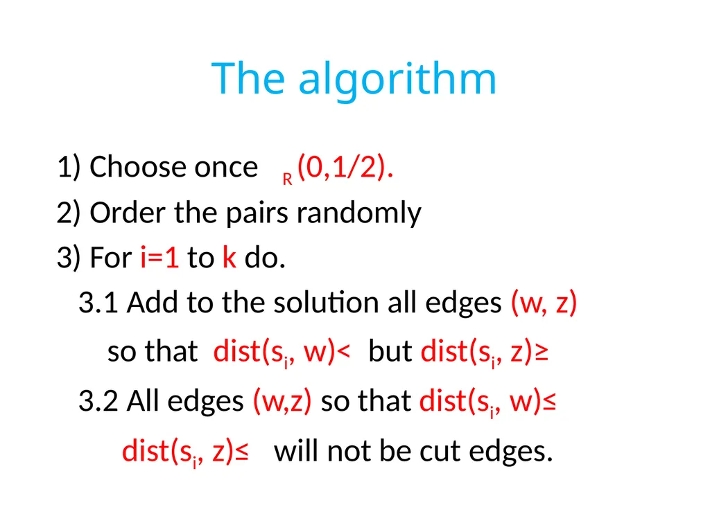 Approximating the undirected Multicut problem A - slide 6 of 28