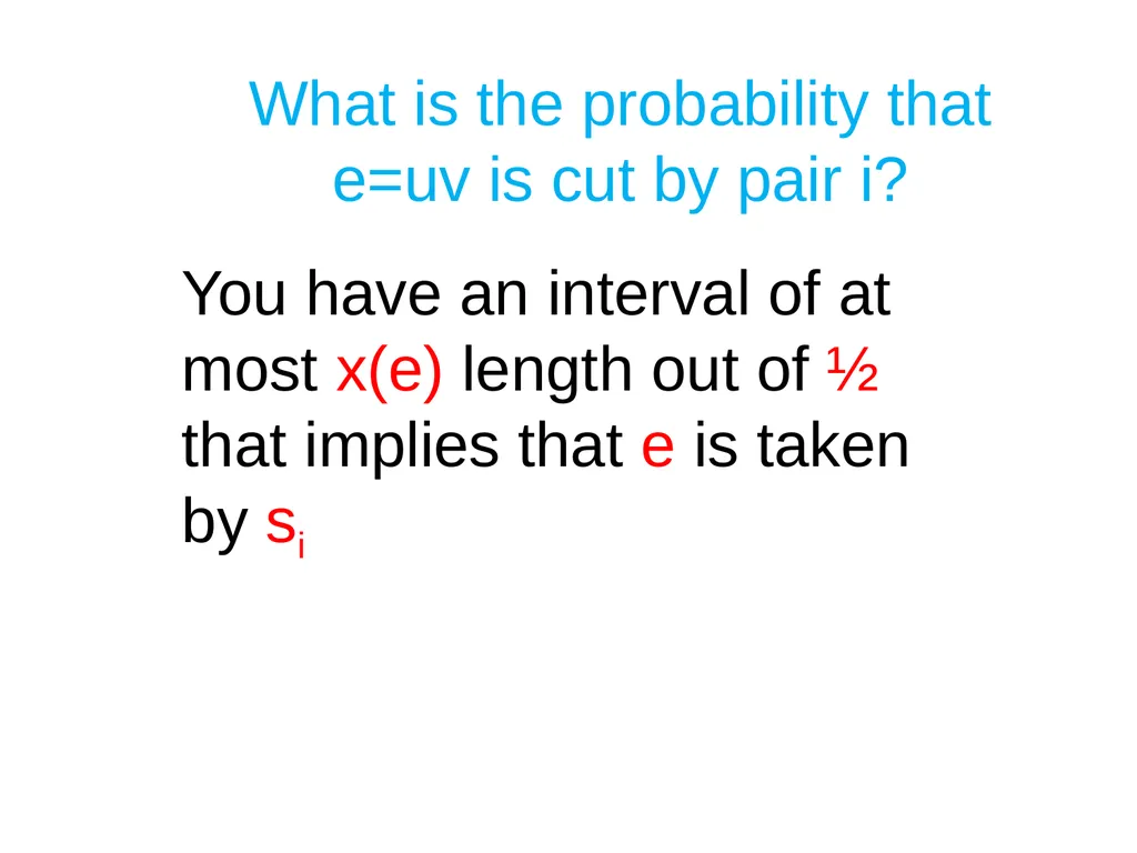 Approximating the undirected Multicut problem A - slide 23 of 28