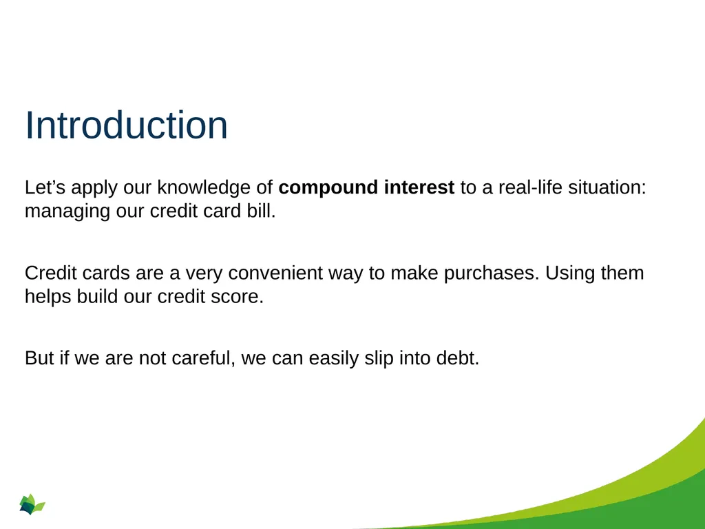 Why ‘Interest’ Should Interest You: Credit Cards - slide 3 of 19