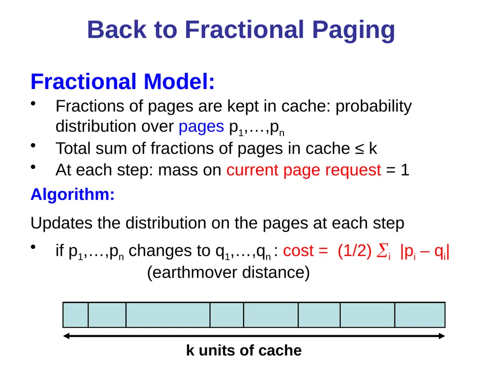 Online Algorithms, Linear Programming, and the - slide 22 of 35
