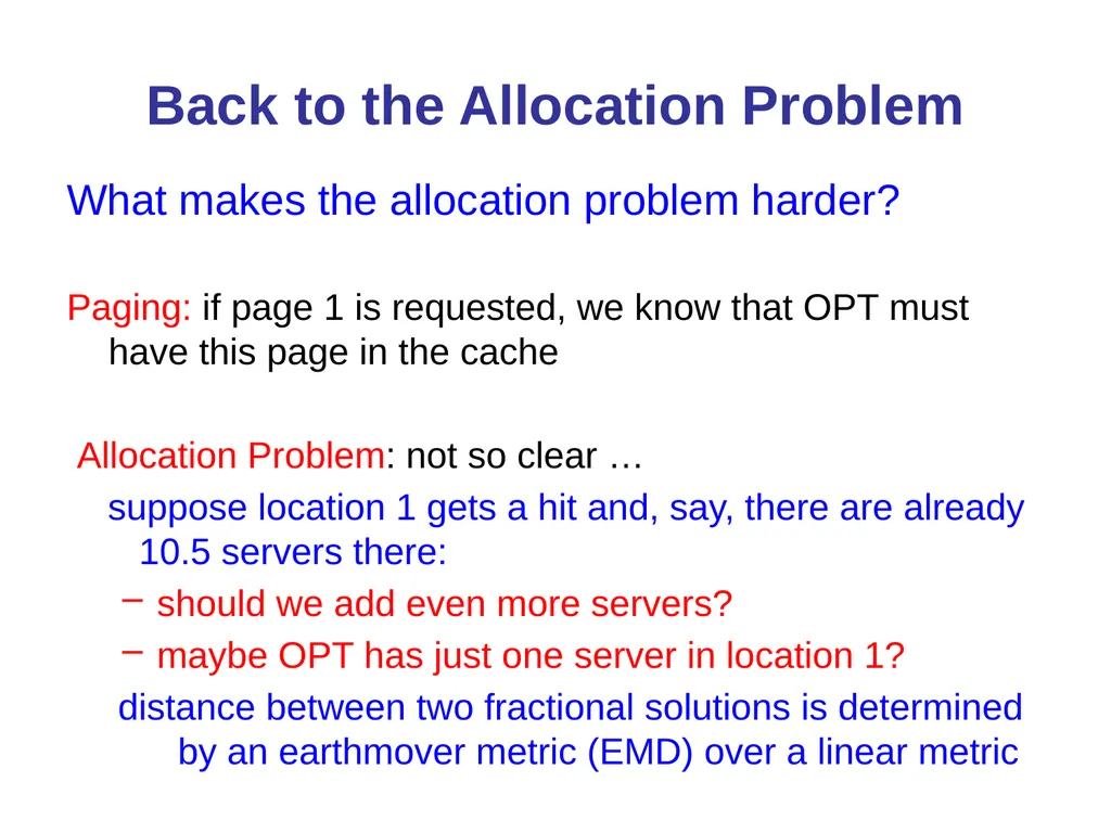 Online Algorithms, Linear Programming, and the - slide 31 of 35