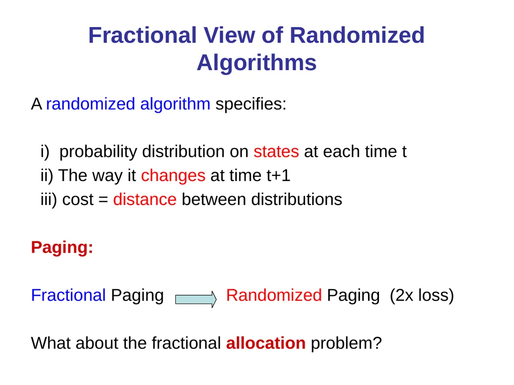 Online Algorithms, Linear Programming, and the - slide 23 of 35