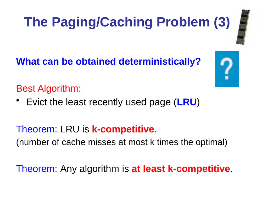 Online Algorithms, Linear Programming, and the - slide 4 of 35