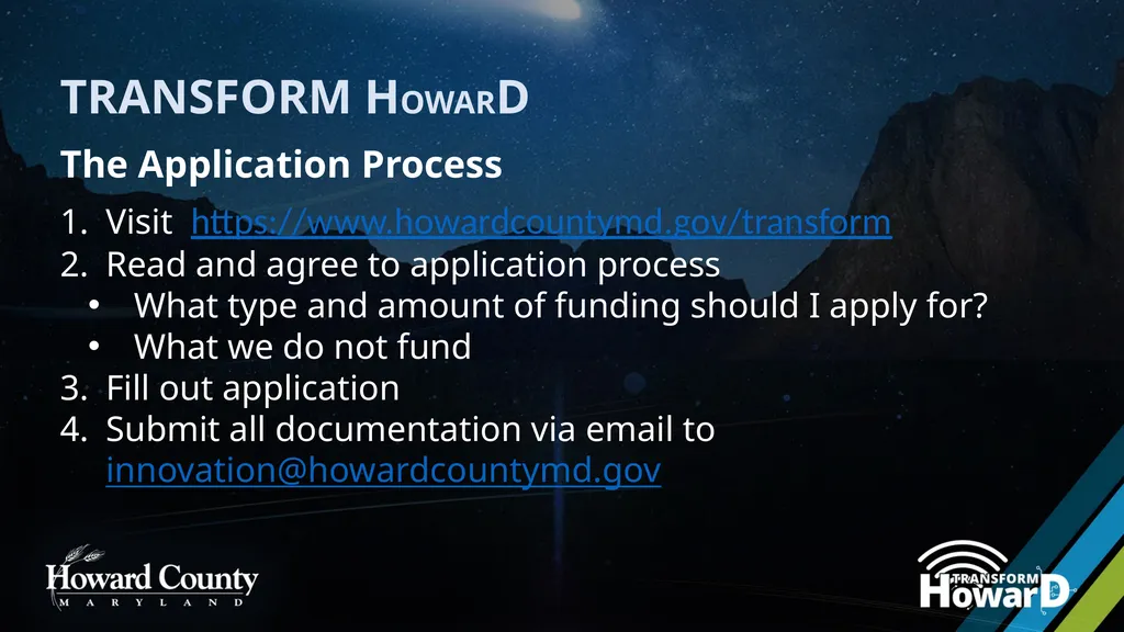 Help to Transform Howard County $500,000 in - slide 7 of 10