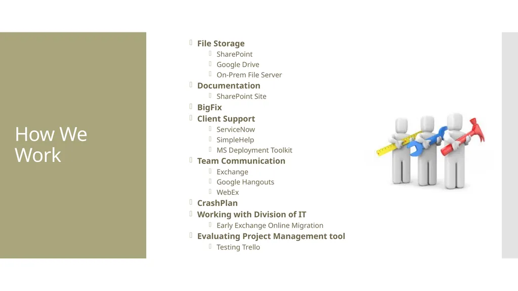 CALS IT – How We Work Scott Shetrone CALS IT - slide 10 of 11