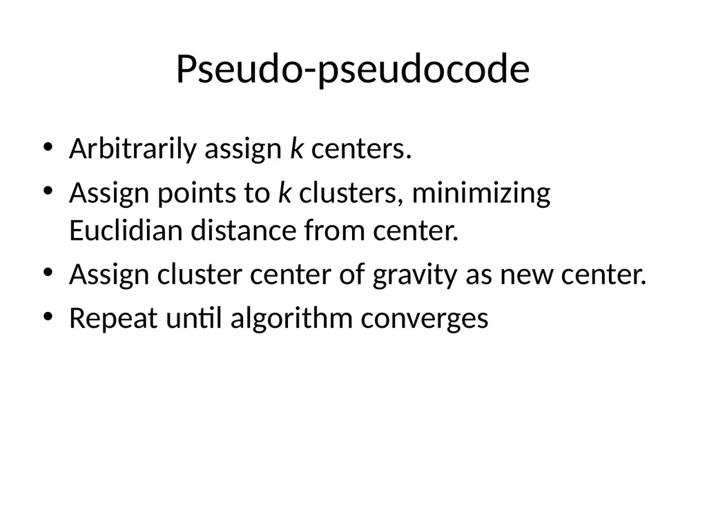 Lloyd Algorithm K-Means Clustering Gene Expression - slide 7 of 9