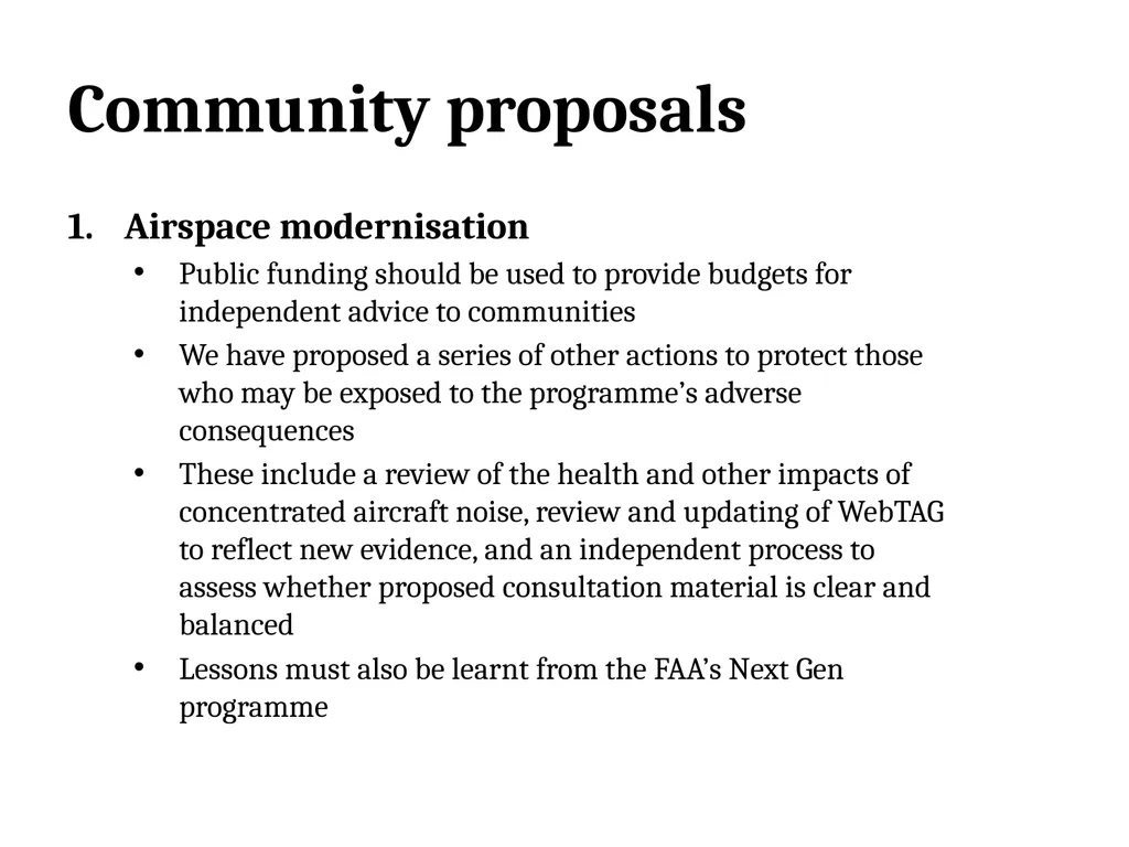 ANEG Community representative proposals 22 April - slide 2 of 5