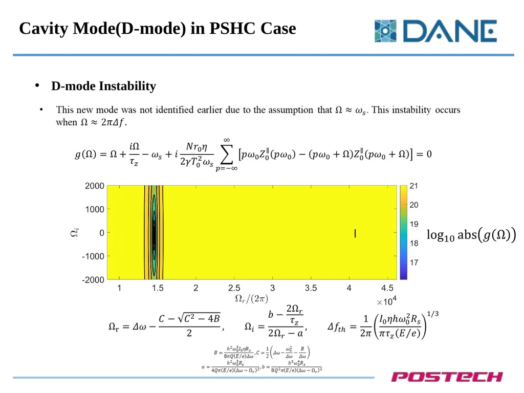 Robinson Instability in PHC (Passive Harmonic - slide 15 of 17