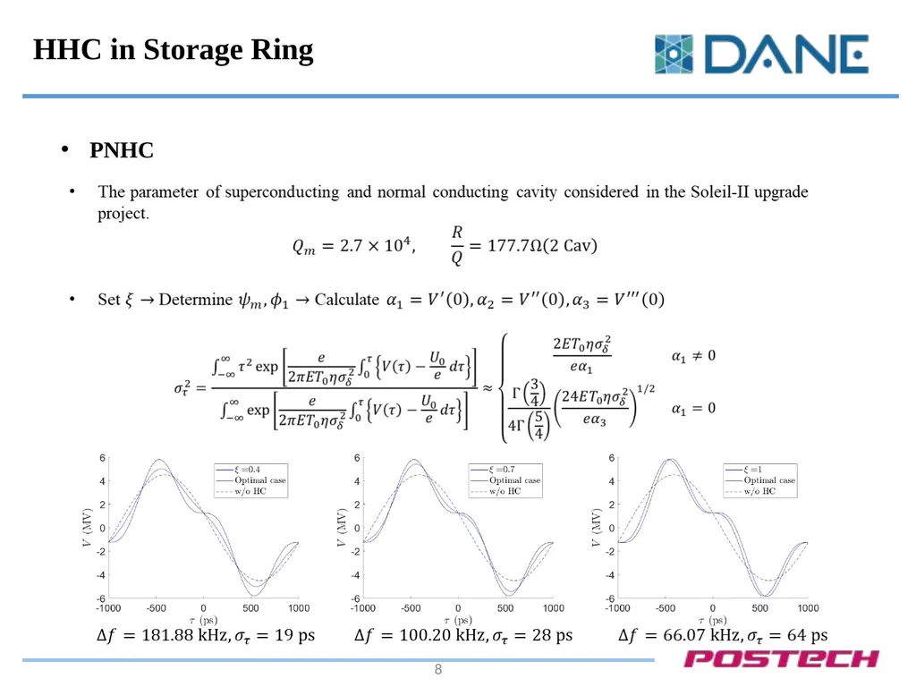 Robinson Instability in PHC (Passive Harmonic - slide 8 of 17