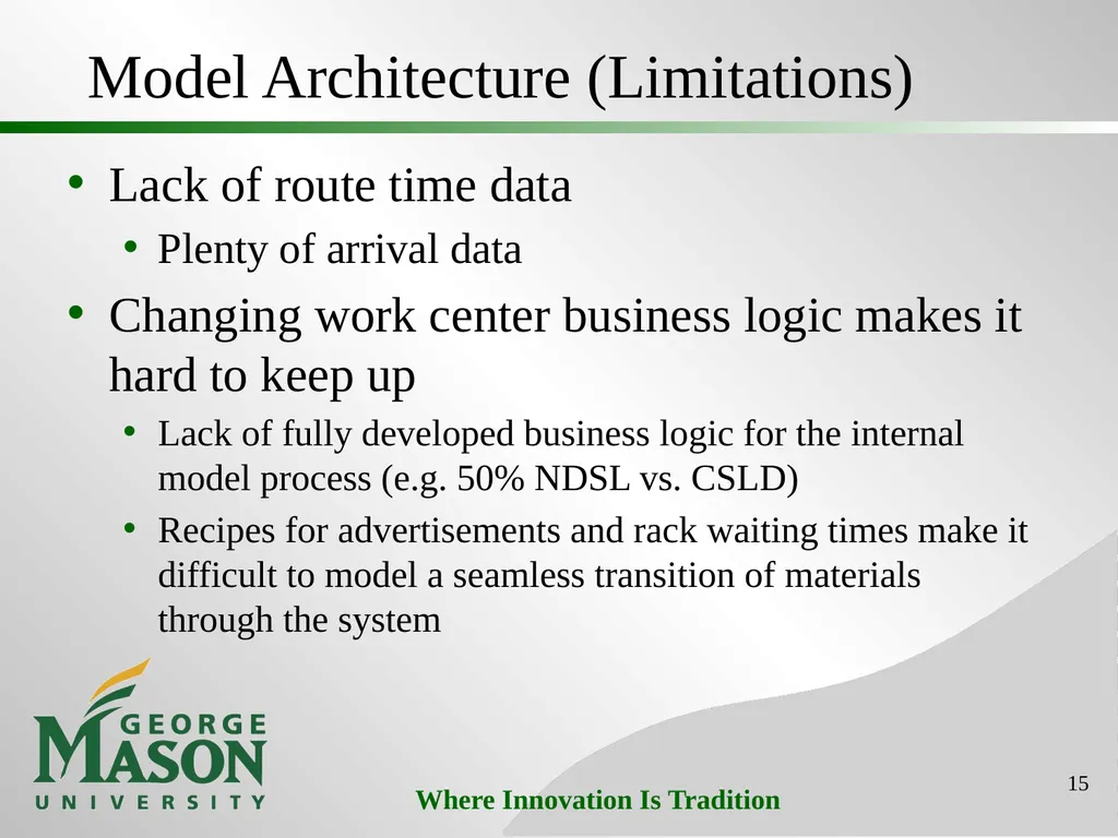 Project #3: Production Cost Savings at Washington - slide 15 of 25