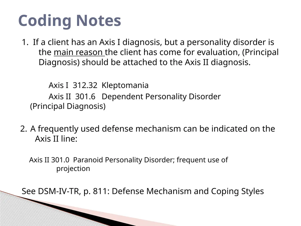 Personality Disorders EPC 695B All humans have - slide 15 of 46