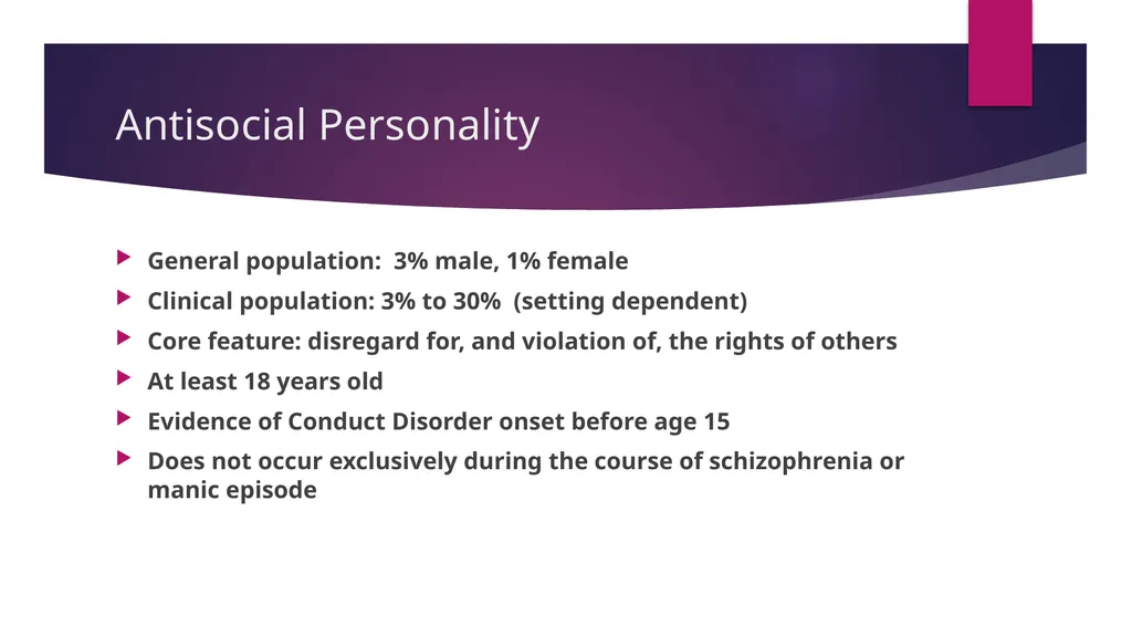 Cluster B Personality Types, the Dramatic-Erratic - slide 4 of 24