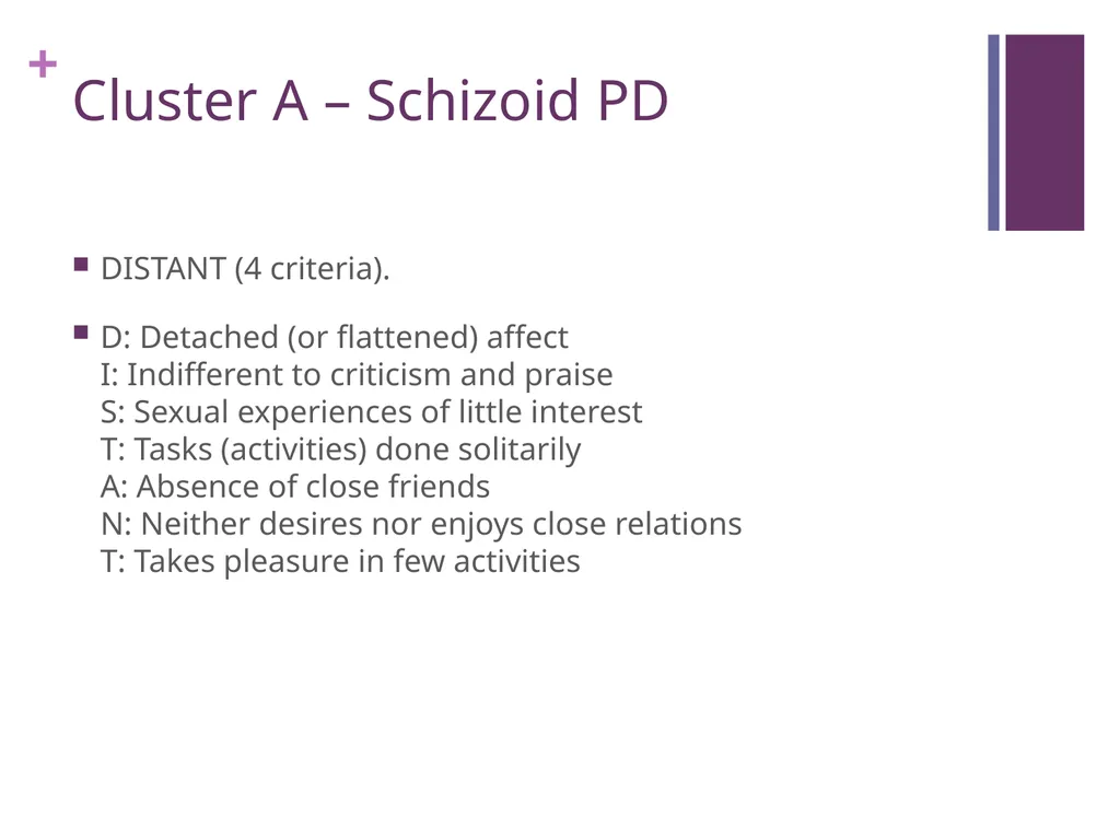 Personality Disorders An Introduction Maxym - slide 34 of 97