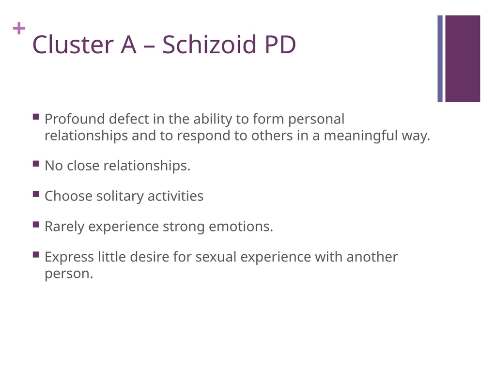 Personality Disorders An Introduction Maxym - slide 36 of 97