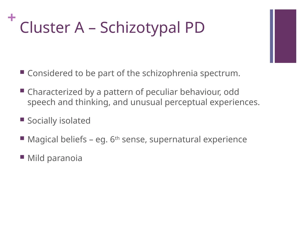 Personality Disorders An Introduction Maxym - slide 41 of 97