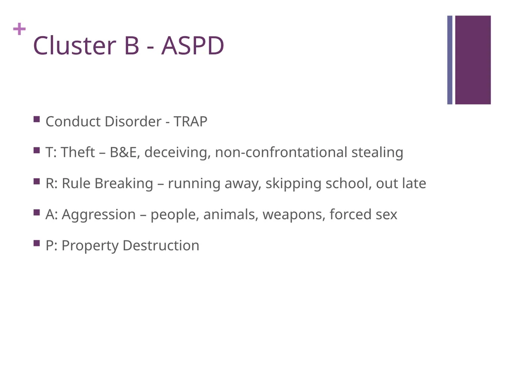 Personality Disorders An Introduction Maxym - slide 48 of 97