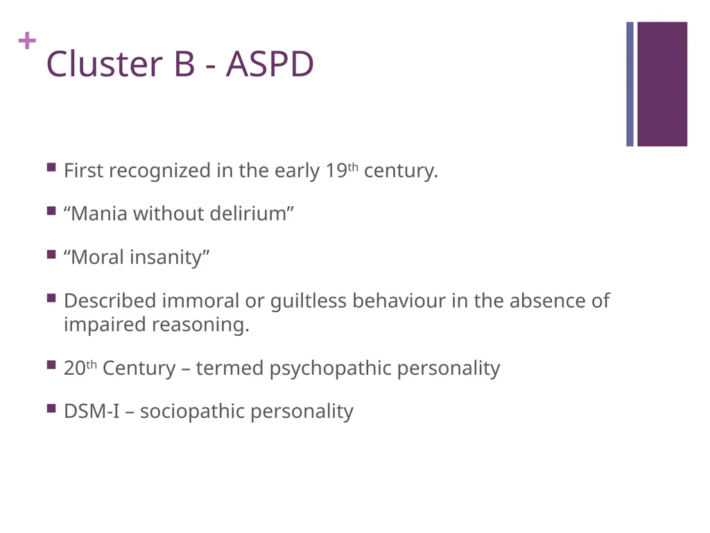 Personality Disorders An Introduction Maxym - slide 50 of 97
