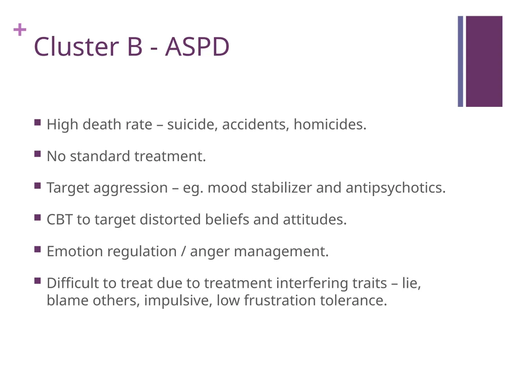 Personality Disorders An Introduction Maxym - slide 56 of 97