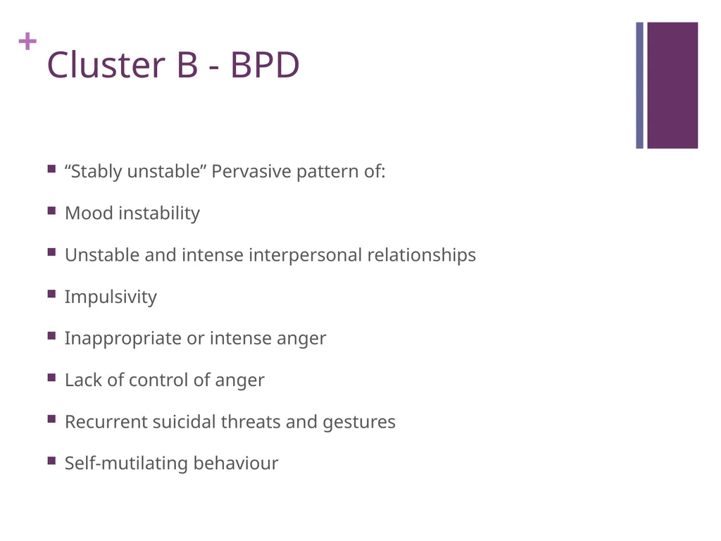 Personality Disorders An Introduction Maxym - slide 63 of 97