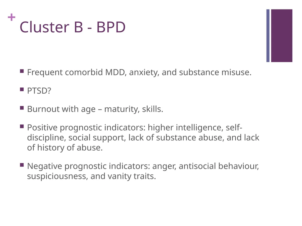 Personality Disorders An Introduction Maxym - slide 70 of 97