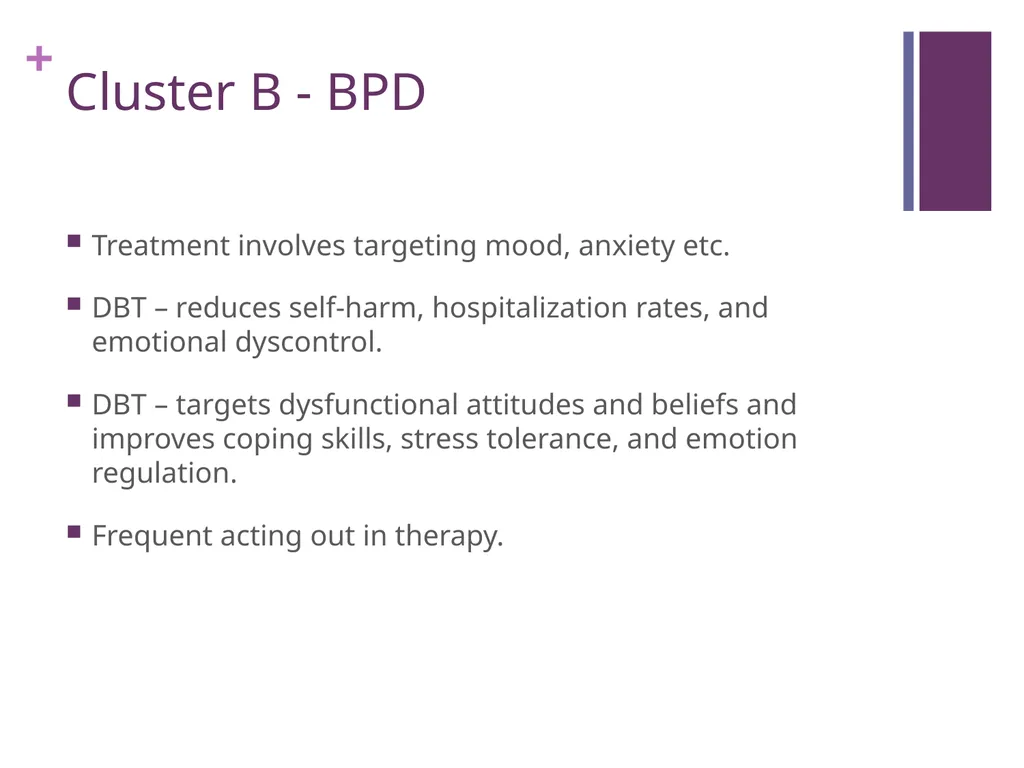 Personality Disorders An Introduction Maxym - slide 71 of 97
