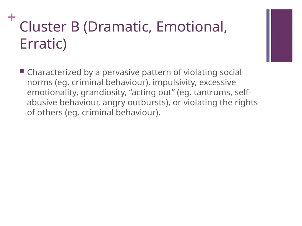 Personality Disorders An Introduction Maxym - slide 45 of 97