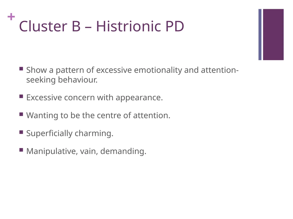 Personality Disorders An Introduction Maxym - slide 75 of 97