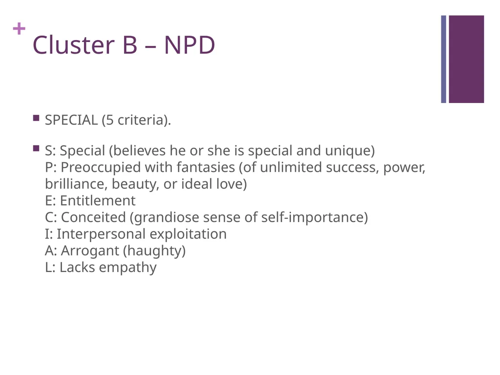 Personality Disorders An Introduction Maxym - slide 78 of 97