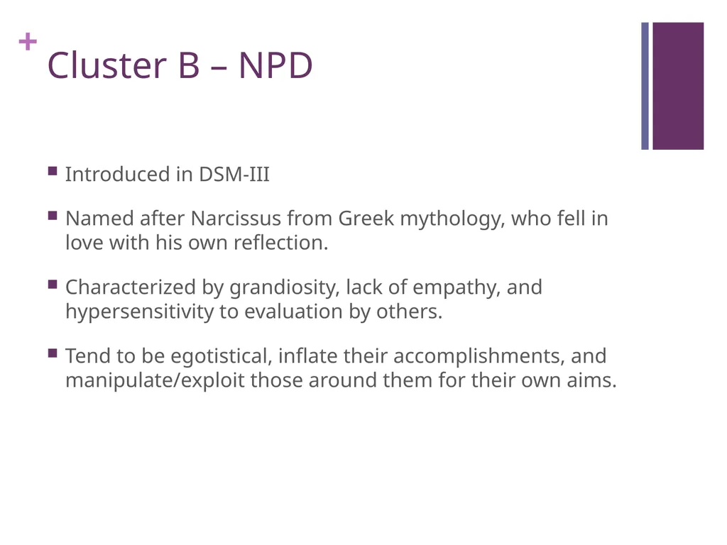 Personality Disorders An Introduction Maxym - slide 79 of 97